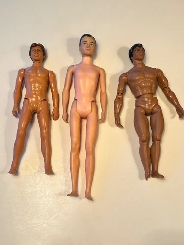 Vintage Lot of 3 KENNER Han Solo MEGO Superman REMCO Dr. John Littlechap 12 IN.