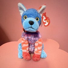 Ty Beanie Babies Hodge-Podge Multicolor Dog Plush Retired 2002