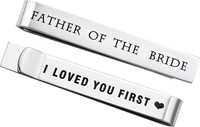 Krawattenklammern Edelstahl Hochzeitsgeschenk FüR Vater Der Braut BräUtigam