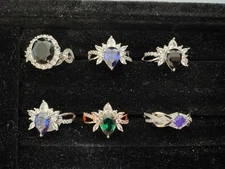 Bomb Party Rings RBP2424 - RBP2498 Sizes 10 & 11