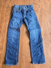 BOYS 7 OLD NAVY  STRAIGHT JEANS BUILT IN FLEX