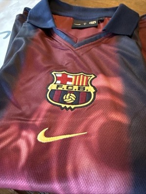 J*o様 Nike FC Barcelona シャツ XL CJ x Nike x FC Barcelona Retro Home Jersey 2000/01 Skeleton Design
