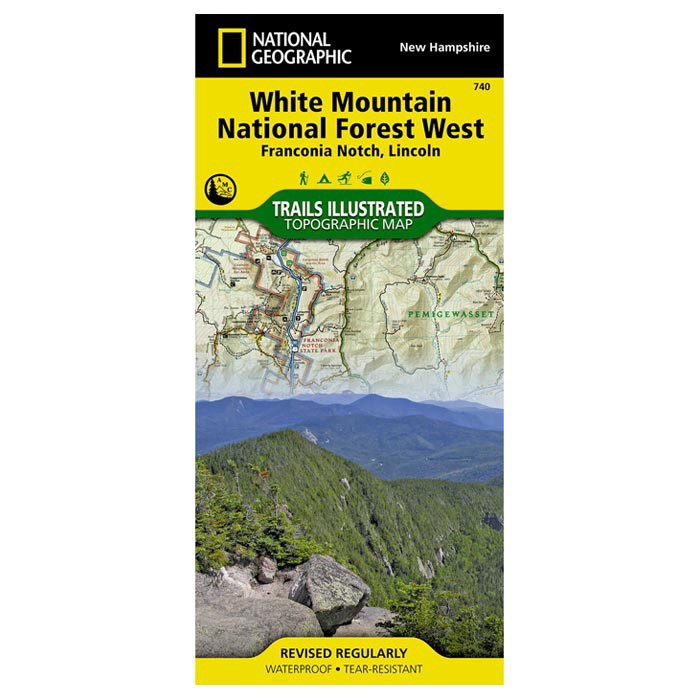 National Geographic Trails Illustrated Map of White Mountains National Forest 3890₽