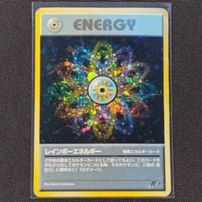 Rainbow Energy - Holo Rare - Team Rocket - Pokemon Card - HP - Japanese 