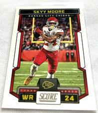 2023 Score Football Skyy Moore Kansas City Chiefs base card #125