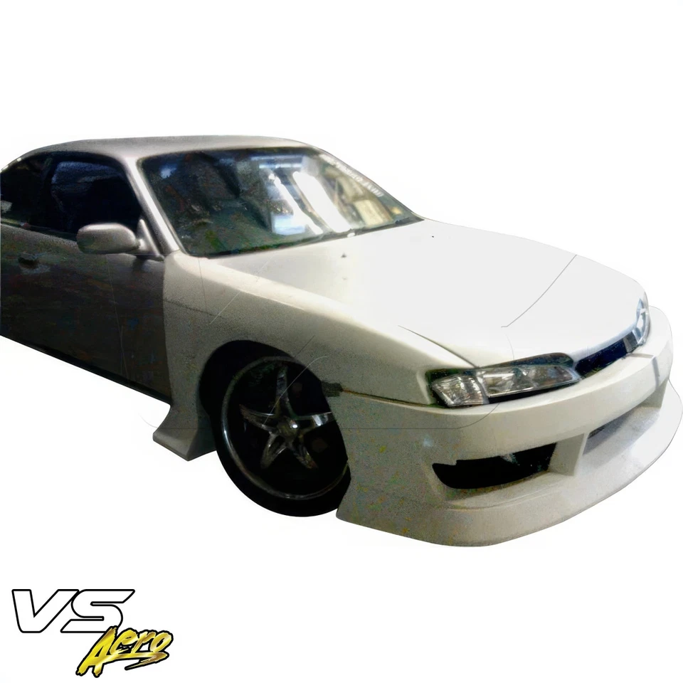 VSaero FRP BSPO Blister Wide Body Fenders (front) (S14) for 240SX Nissan 97-98  Foto 4 de 4