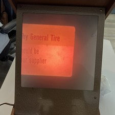 Vintage Time-O-Lite Projection Table Viewer 35mm Slides Made in USA model 60