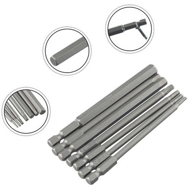 Hex-Bit Schraubenzieher Set H2/H2.5/H3/H4/H/H6/H8 Hohe Härte Metrisch S2-Stahl
