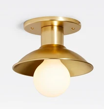 Set of 6 Dome Flush Mount Ceiling Light Mid Century Modern Scandinavian Sconce