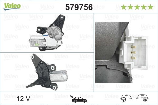 Valeo Wischermotor 579756 FüR Renault-image