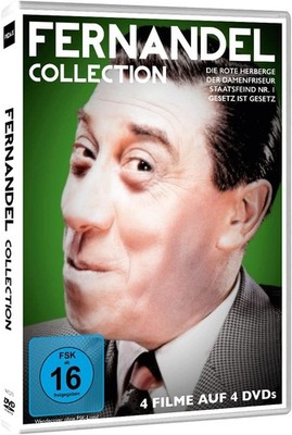 Fernandel Collection - 4 Filme auf 4 Disks DVD