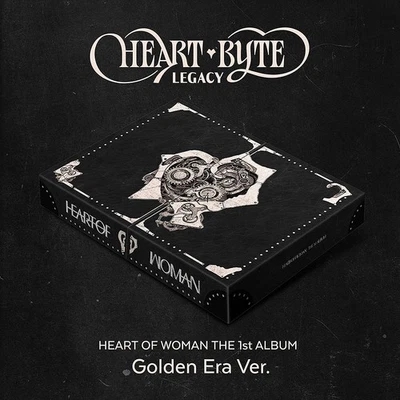 HEART OF WOMAN HEART BYTE:LEGACY 1st Album GOLDEN ERA Ver/2 CD+Foto Buch+7 Karte - Bild 1 von 4