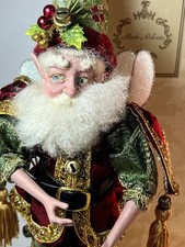 Mark Roberts Christmas Bells Fairy Elf Christmas Small Ornament Figurine 13" Tal