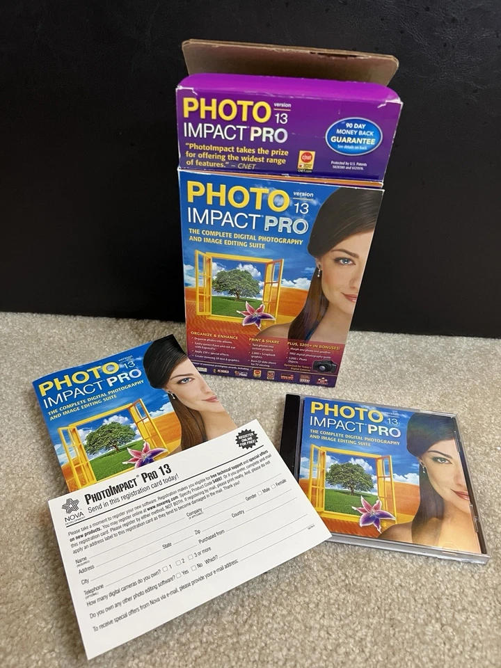 Photo Impact Pro 13 Nova Development Corporation 2003-2003 Windows XP/Vista - Image 4 of 4