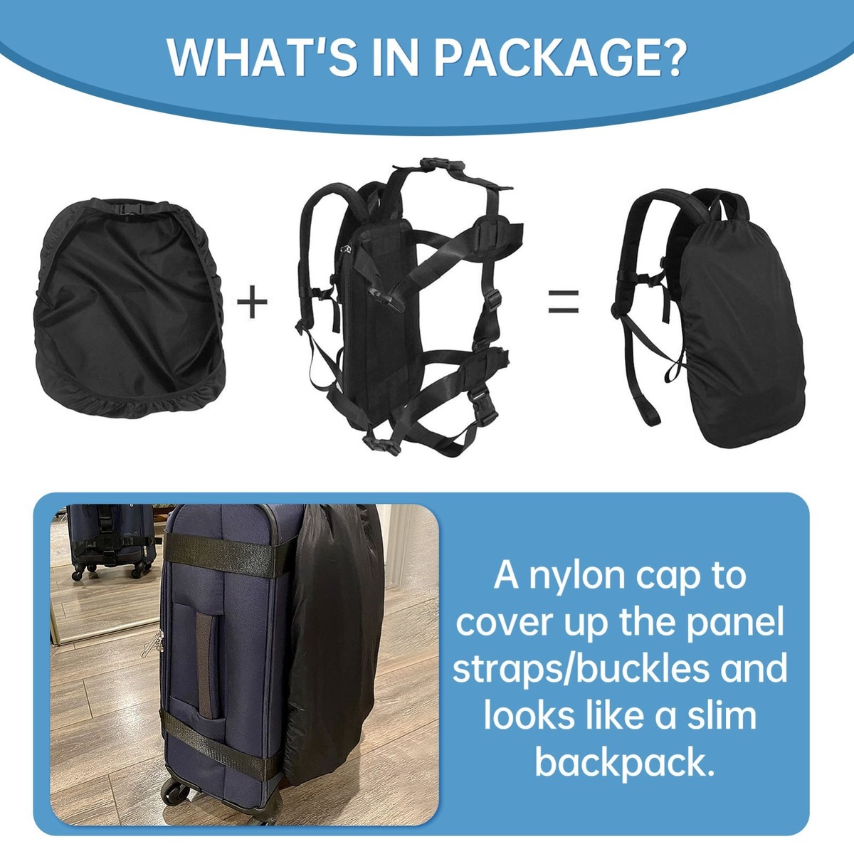 Backpack Conversion Luggage Strap For Backpack Baggex Store Heavy