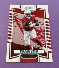 Panini Absolute Marquise Brown Arizona Cardinals Green 2023 Football Card #70