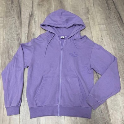 BTS Yet to Come Purple Zip Up Hoodie L Size / Official Busan Concert goods F/S