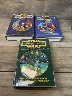 Star Wars Young Jedi Knights Lot 1999 SFBC/Guild America HCDJ - Image 1 of 4