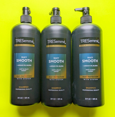 Tresemme Silky Smooth Shampoo Bundle - Lot of 3