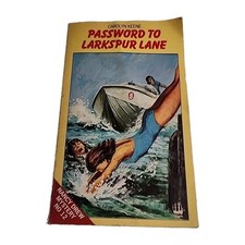 Password to Larkspur Lane Carolyn Keene Nancy Drew 1980 Paperback Book