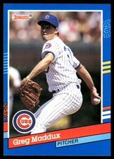 Greg Maddux 1991 Donruss #374 Chicago Cubs MLB READ FREE SHIPPING AutographDen