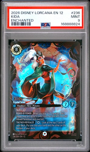 Kida - Crystal Scion graded PSA 9 for sale on eBay