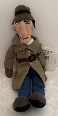 Disney Store Vintage Inspector Gadget Bean Bag Plush 90s Stuffed Toy NWT 10 