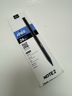 Adonit Note 2 Stylus Pen for iPad with Palm Detection Black Brand New Open Box