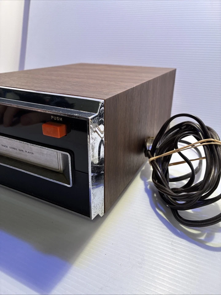 Reproductor de 8 pistas/encendido vintage Toyo Ch-322A SIN PROBAR Foto 2 de 4