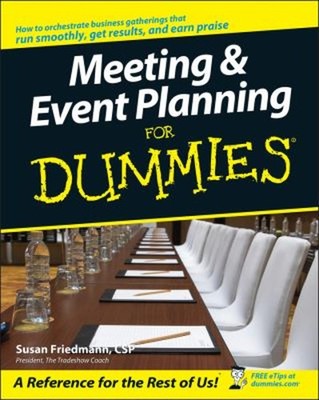 Meeting and Event Planning for Dummies Paperback Susan Friedmann