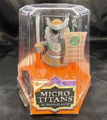 Hexbug Micro Titans RC Brawler Bots - Samurai w/Light Up Weapons & Armor - NEW