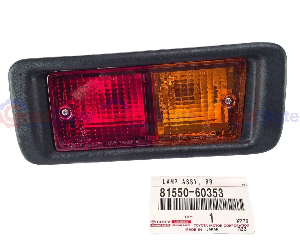 Genuine LandCruiser LJ77 LJ73 LJ70 KZJ77 RH & LH Rear Bumper Tail Light Lamp - Image 3 of 4