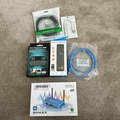 Superbox S6 Max Smart TV Box Android Streaming Media Player Sealed/Bundle Items