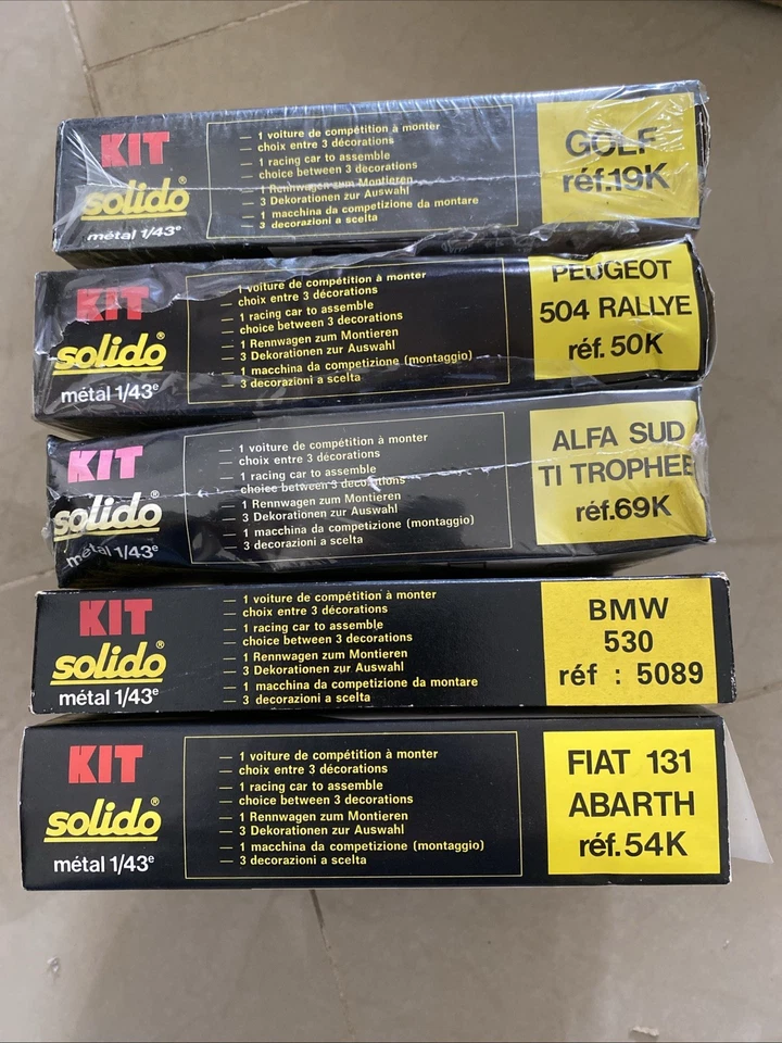 SOLIDO-KIT MÉTAL  A Monter -réf: 19K-69K-50K-54K-5089 - Photo 2/4