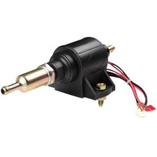 12V Electric Fuel Pump 28GPH 2-3.5PSI Low Pressure 2A 106LPH 5/16" Outlet