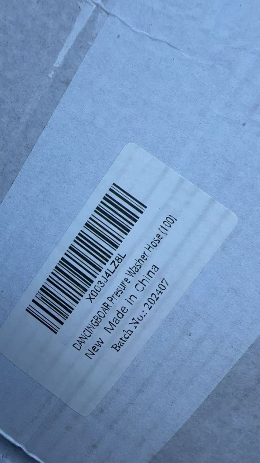 PWACCS 100FT Pressure Washer Hose 3600 PSI 1/4” Kink-Free M22 Extension