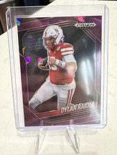 2025 Prizm Black Dylan Raiola Purple Crack Ice /149 Cornhuskers