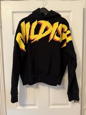 Childish Hoodie Flames Black Men's Oversized Size XS Excellent Condition
