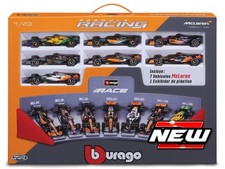 Model Car Formula 1 F1 1:43 Burago McLaren F1 Set: 2022-2023-7 Models