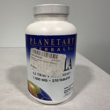 Planetary Herbals Triphala GI Tract Wellness 1,000mg, 270 Tablets, exp 7/2028