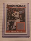 2026 Topps Series 2 1991 Topps All-Star Aaron Judge Relic 75th
