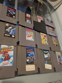 NES Game Lot 15+ Mario Zelda Yoshi Donkey Kong Final Fantasy Bundle