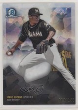 2018 Bowman Chrome Peaks of Potential Atomic Refractor 89/150 Jorge Guzman 0p5j