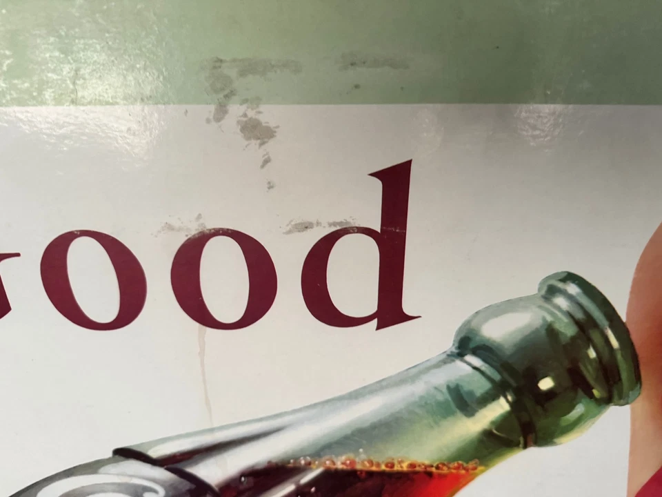 Vintage Coke Sign Cardboard 1967 - Image 4 of 4