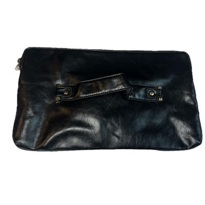 bam forever purse Black Clutch W/Zip Tassle 
