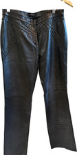 Vintage Moda International Size 6 REAL Leather pants