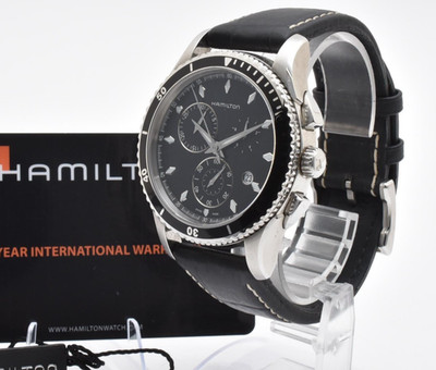Vintage[MINT/W Paper] HAMILTON Jazzmaster H375120 Chronograph Quartz Men's Watch
