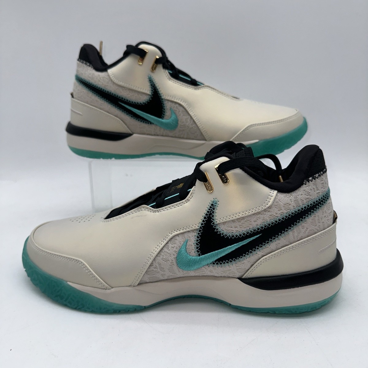 Nike Men's Size 11 ZM Lebron NXXT Gen AMPD (FJ1566 101) Brown