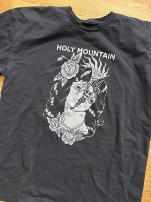 The Holy Mountain Shirt Mens Large Black PUNK Cult Movie Graphic Tee