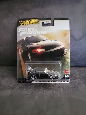 ミニカー Hotwheels FAST&FURIOUS Hot Wheels 2025 Fast And Furious Premium 1993 Honda Civic Coupe EX